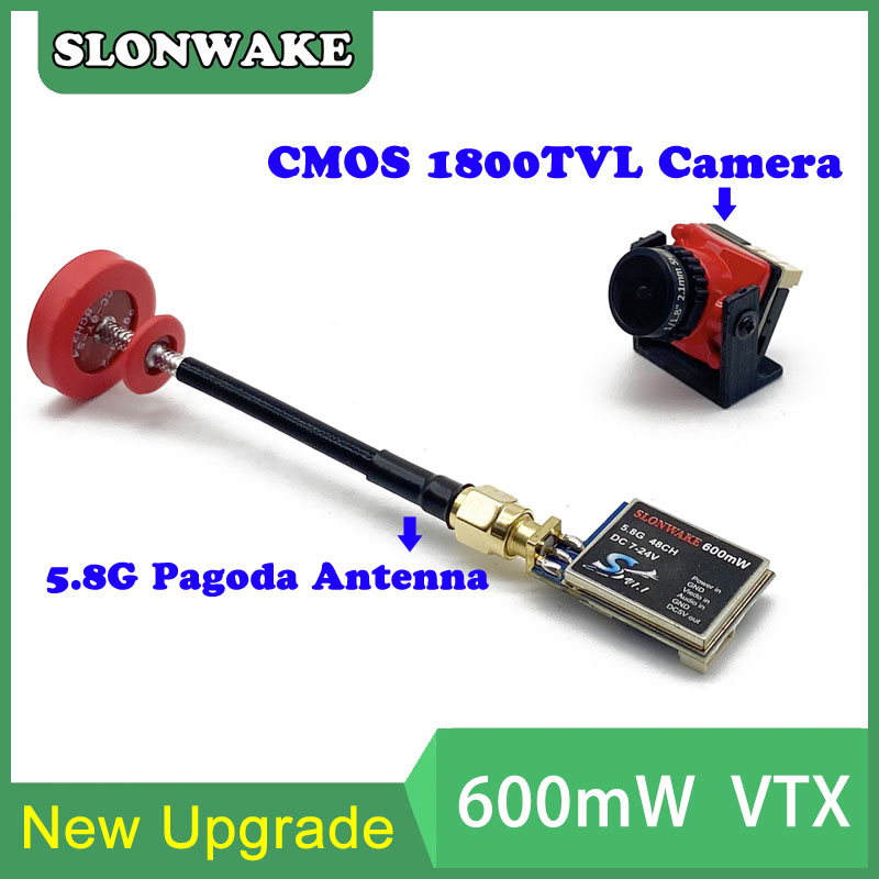 5.8G 48CH 600mW adjustable VTX - Drone Transmitter 评论和价格