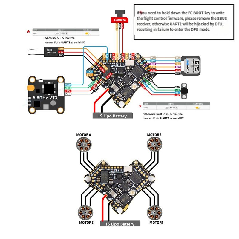 FBIL-F435 NEO 1S AIO Flight Co - Drone Esc 评论和价格