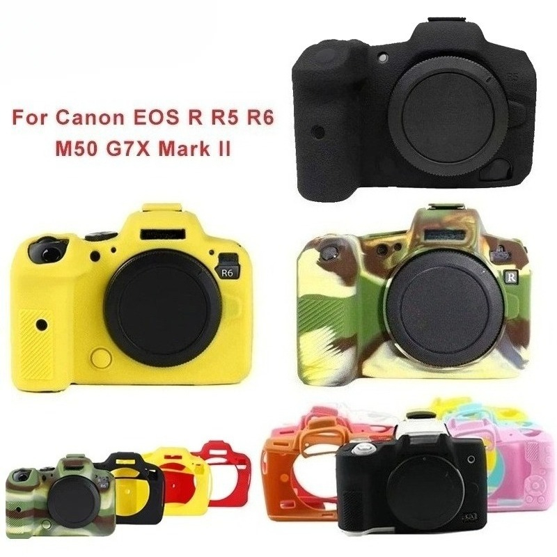 Silicone Cover Rubber Silicone - Canon Camera Eos M50 Mark Ii 评论和价格