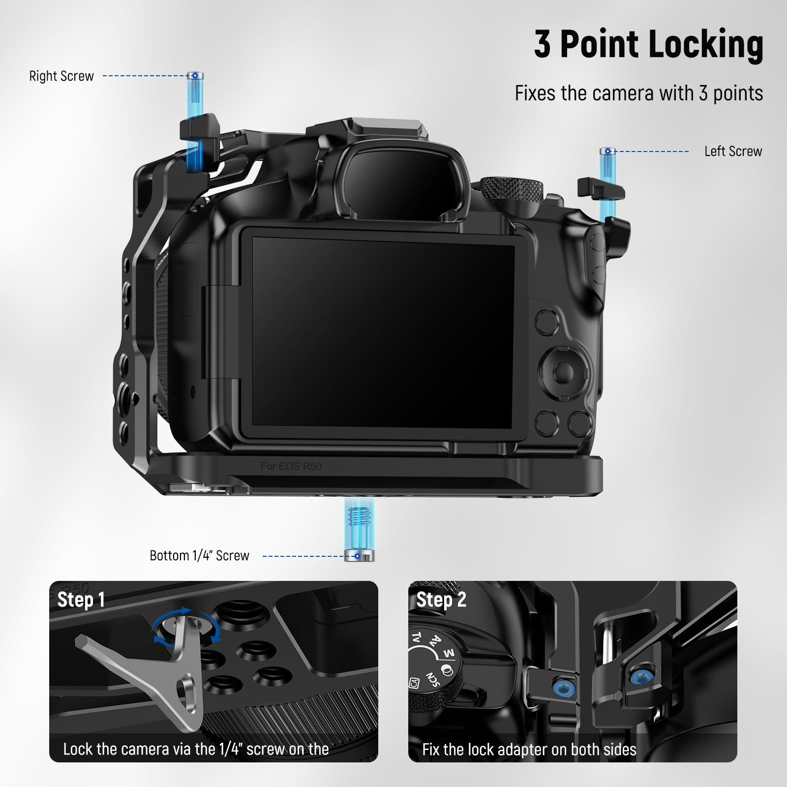 NEEWER R50 Camera Cage Compati - Canon Camera Eos R50 评论和价格