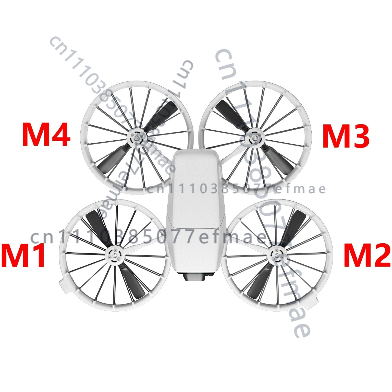 1pcs for DJI Flip M2 Lower Pro - Drone Propeller Guard 评论和价格