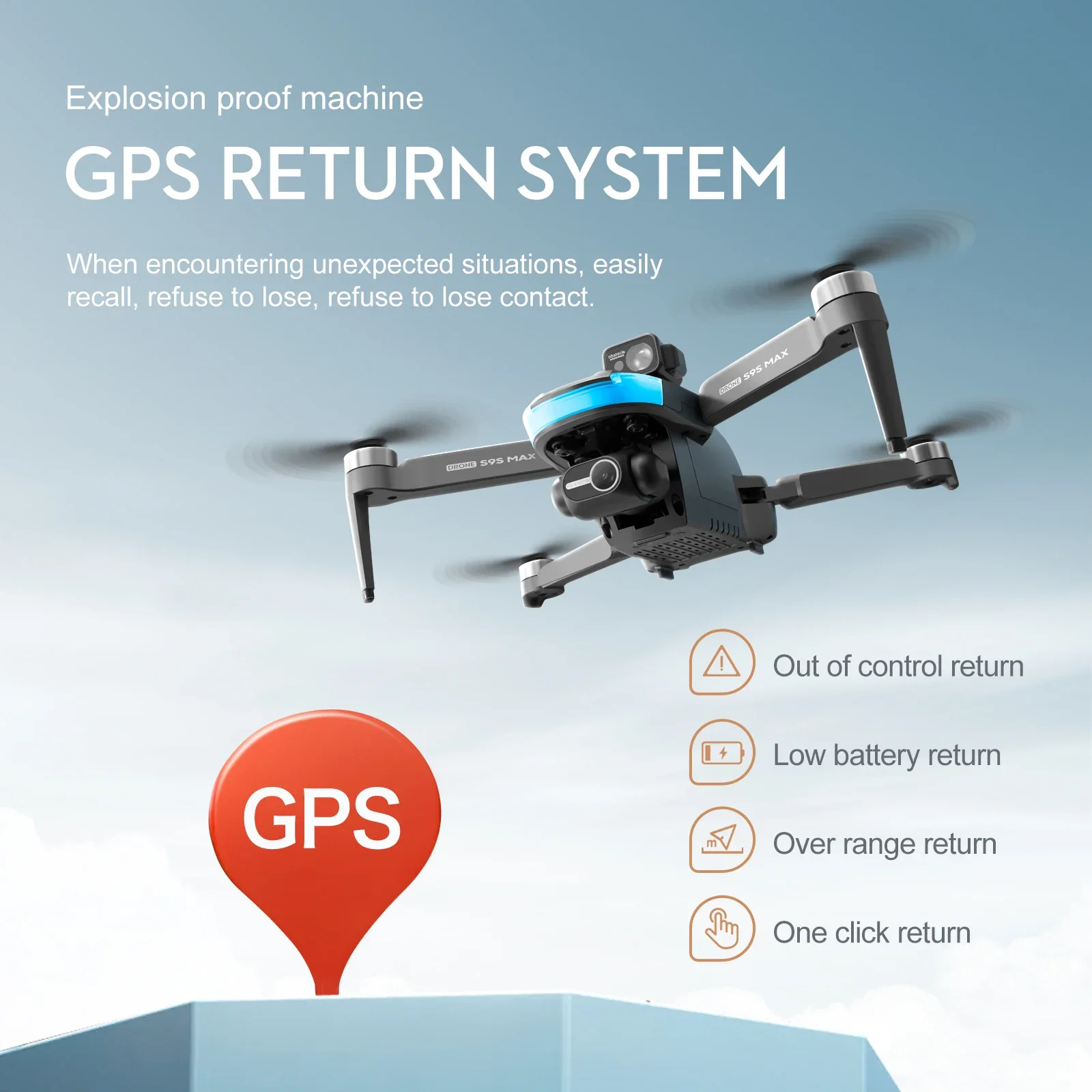 NEW S9S MAX MINI Drone 4K 2-Ax - Drone Gps Module 评论和价格