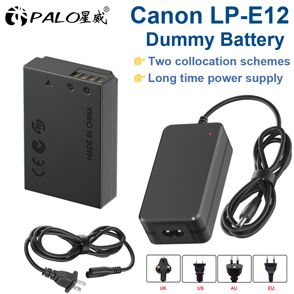 LP-E12 LPE12 Dummy Battery DR  - Canon Camera Eos M50 Mark Ii 评论和价格