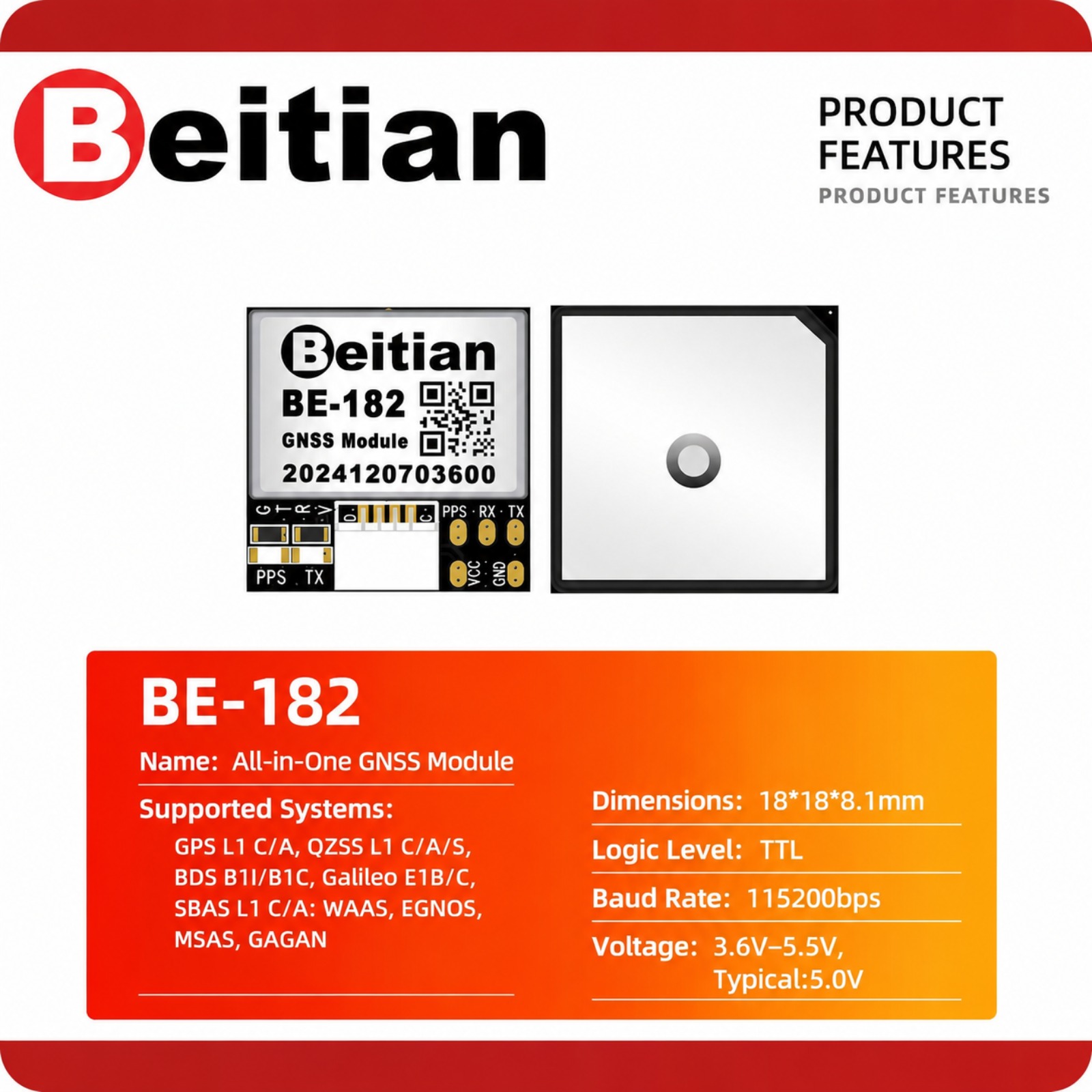Beitian M10 Triple Mode GNSS C - Drone Gps Module 评论和价格