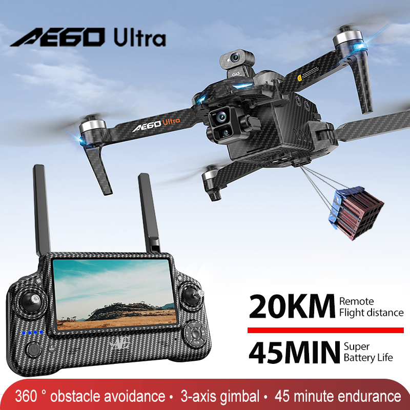 AE60 GPS Drone Professional 8K - Drone Gimbal 评论和价格