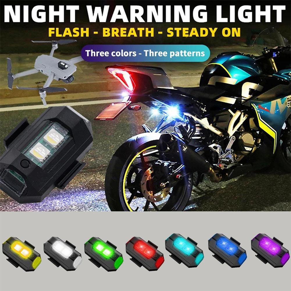 2PCS Mini LED Strobe Lights De - Drone Led Light 评论和价格