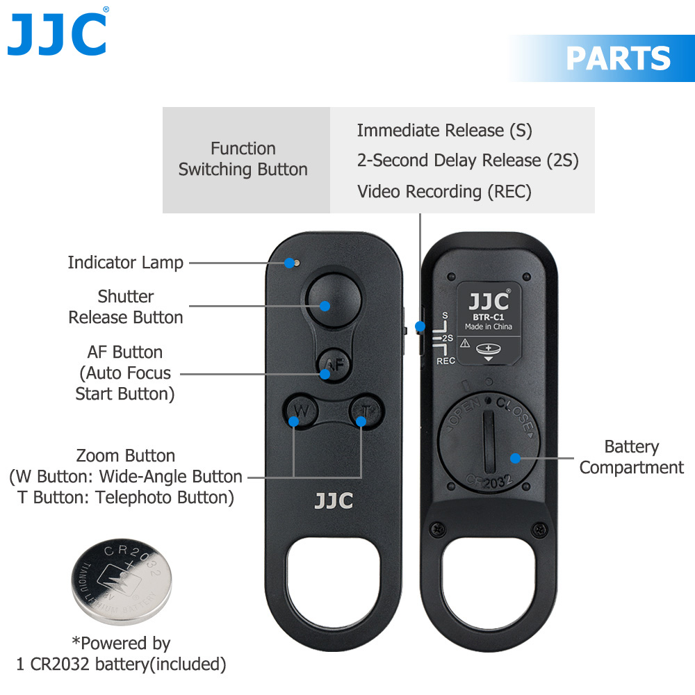 JJC BR-E1 Bluetooth Remote Con - Canon Camera Eos M50 Mark Ii 评论和价格