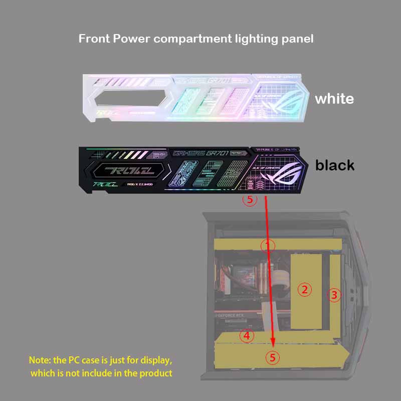 Laser Engraving ARGB Lighting  - Holy Stone Drone Hs440 评论和价格