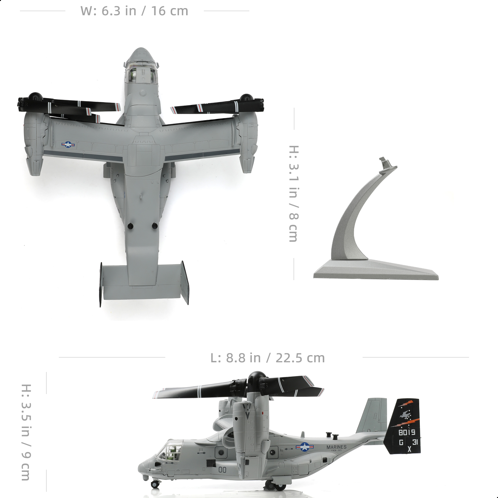 NUOTIE 1/72 US Navy VMMT-204 V - Jjrc Drone X12 评论和价格