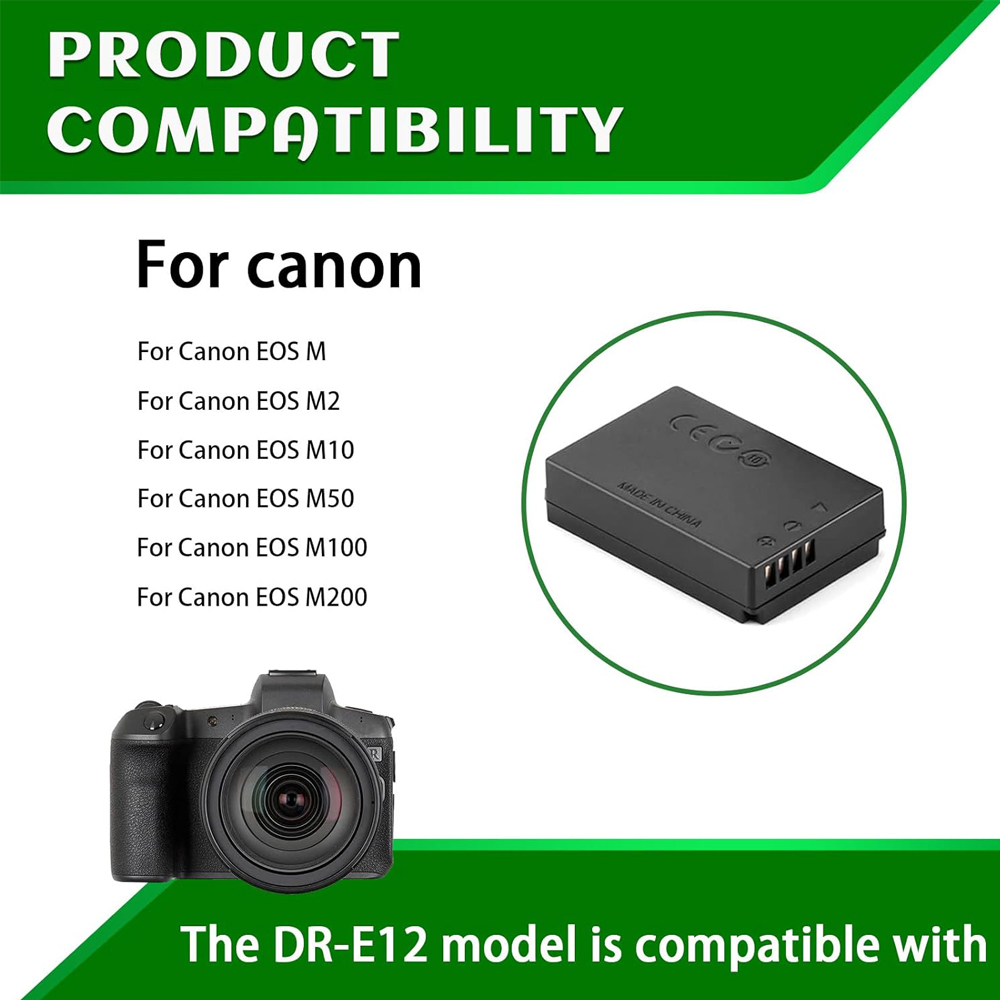 ACK-E12 USB Power Cord LP-E12  - Canon Camera Eos M50 Mark Ii 评论和价格