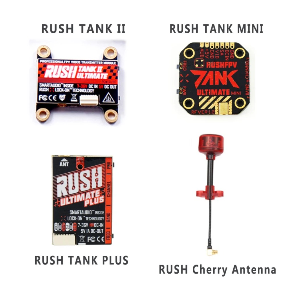 RUSH TANK Ultimate II/Mini/PLU - Drone Transmitter 评论和价格