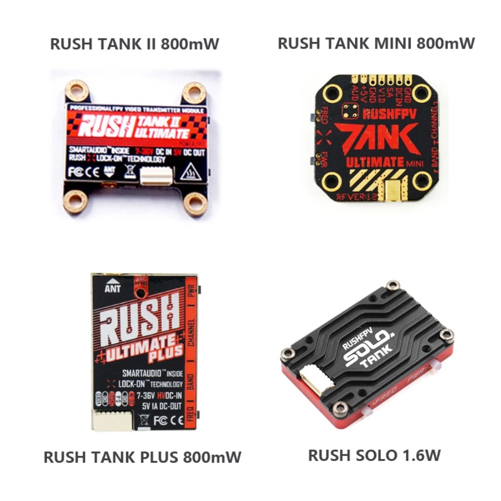 RUSH TANK Ultimate II/Mini/PLU - Drone Transmitter 评论和价格